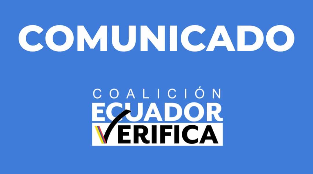 comunicado verificaev